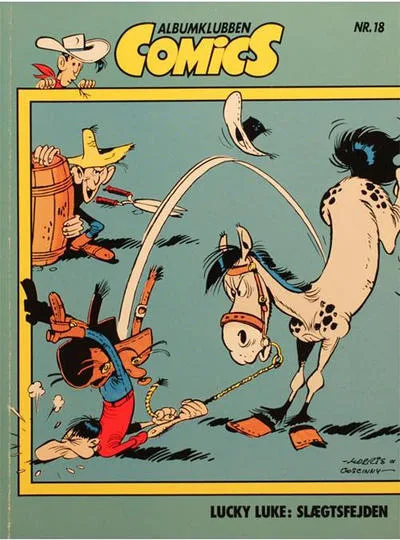 Cover of Lucky Luke: Slaegtsfejden