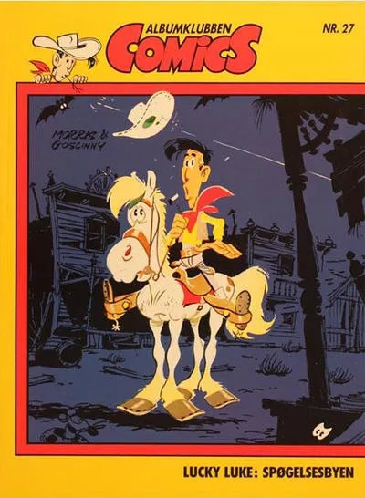 Cover of Lucky Luke: Spogelseebyen