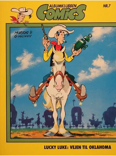 Cover of Lucky Luke: Vejen til Oklahoma