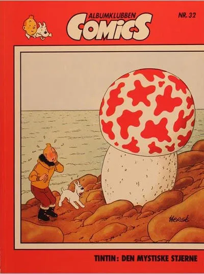 Cover of Tintin: Den Mystiske Stjerne
