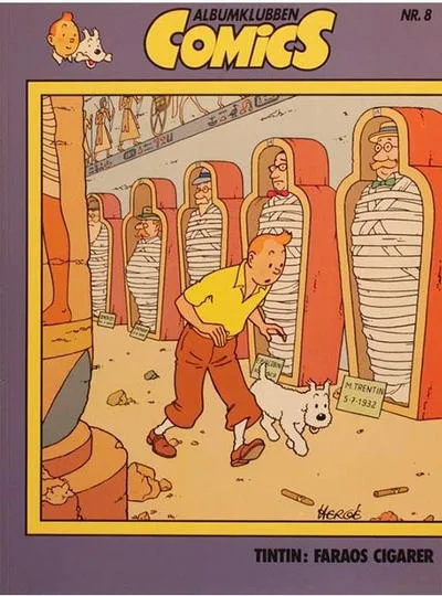 Cover of Tintin: Faraos Cigarer