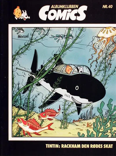 Cover of Tintin: Rackham den Rødes Skat