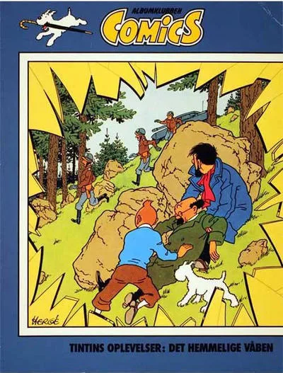 Cover of Tintins oplevelser: Det hemmelige våben