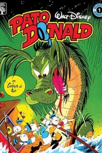 Pato Donald em o "terror do rio"