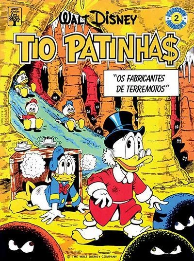 Cover of Tio Patinhas "Os Fabricantes de Terremotos"