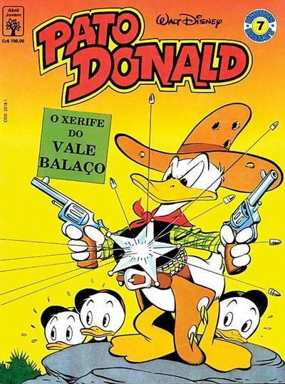 Cover of Pato Donald: O Xerife do Vale Balaco