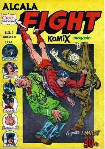 Cover of Alcala Fight Komix Magasin