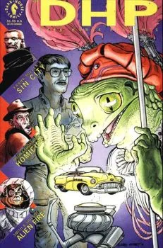 Cover of Alien Fire; The Creep; Fancies; Sin City