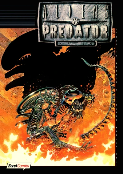 Cover of Aliens vs. Predator: Krieg