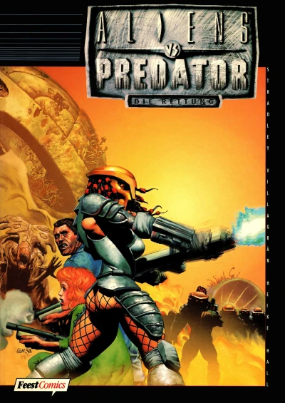 Cover of Aliens vs. Predator: Die Rettung