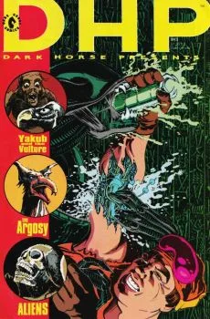 Cover of Aliens; The Dawn of Angst; Yakub and the Vulture; The Argosy