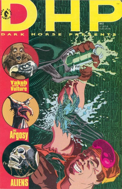 Cover of Aliens; The Dawn of Angst; Yakub and the Vulture; The Argosy