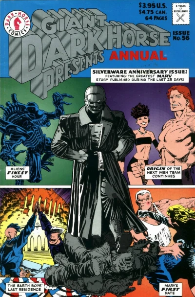 Cover of Aliens / The Next Men / Fancies / Eldgytha / Sin City / The Creep / Earth Boys