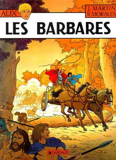 Cover of Les Barbares