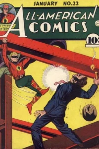 The Green Lantern Aids Police