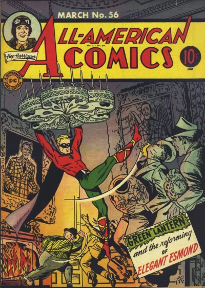 Cover of Green Lantern and the Reforming of Elegant Esmond