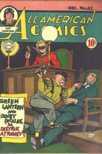 Green Lantern: "Doiby Dickles, Da Districk Attoiney"