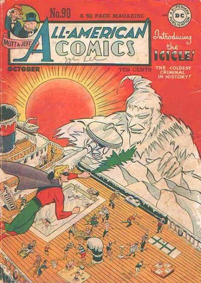 Cover of Green Lantern: "The Icicle"