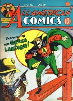 Cover of The Origin of the Green Lantern