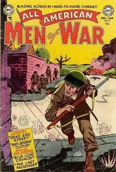 Cover of Sgt. Storm Cloud; The Last Passenger!; The Blue Coat Cavalry!; On Target!; Dead End Street