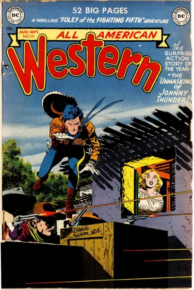 Cover of "The Unmasking of Johnny Thunder!"