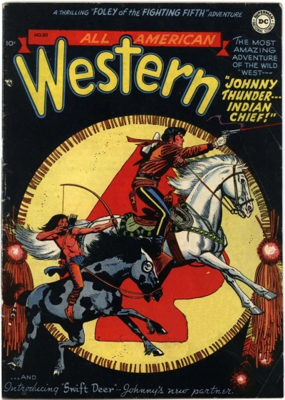 Cover of Johnny Thunder Indian Chief