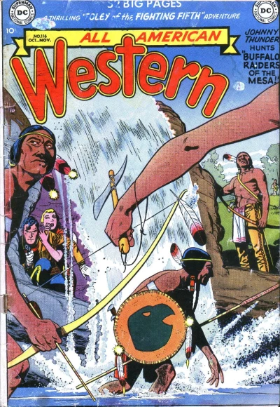 Cover of "Buffalo Raiders of the Mesa!"