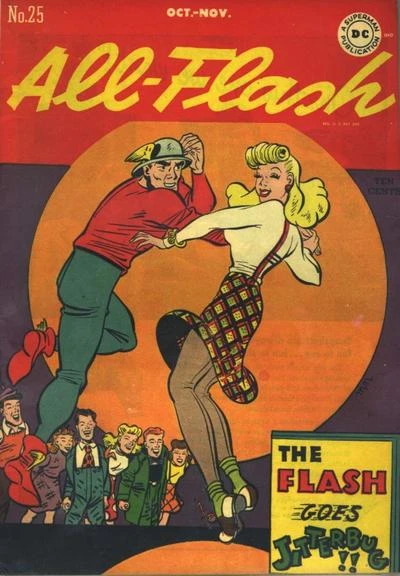 Cover of The Flash Goes Jitterbug!!