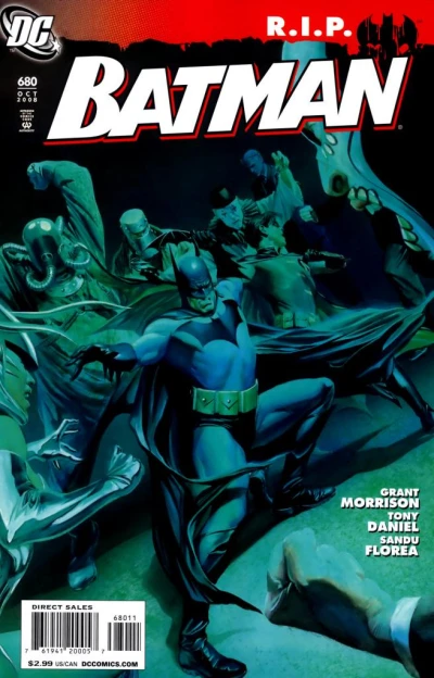 Cover of Batman R.I.P.: The Thin White Duke of Death
