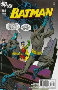 Cover of Kevin Nowlan DC 75th Anniversary Variant Cover