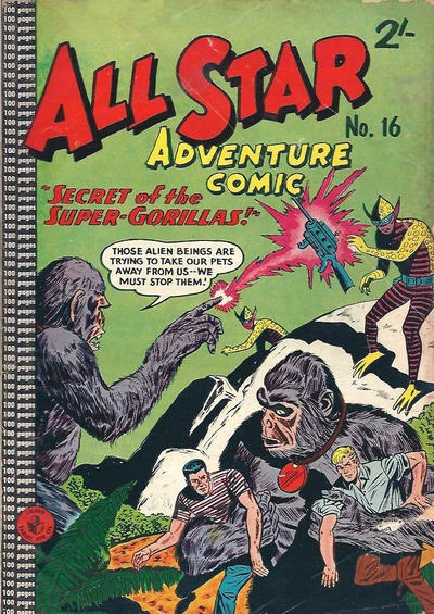Cover of Secret of the Super-Gorillas!