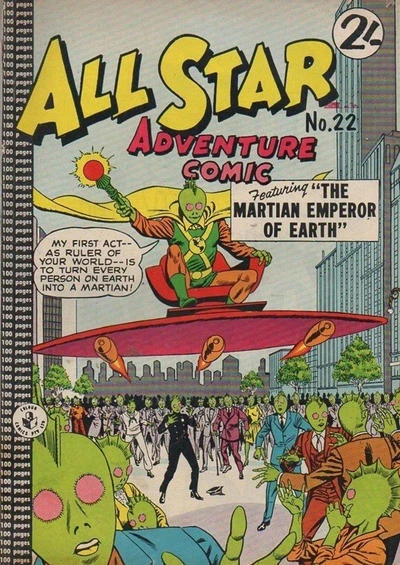 Cover of The Martian Emperor of Earth
