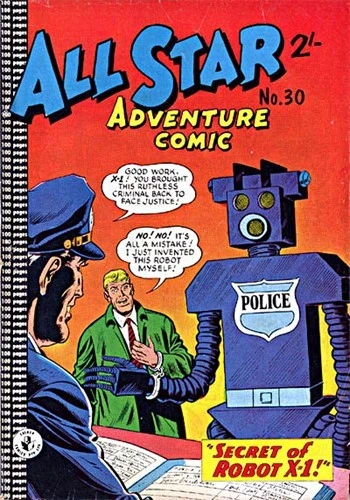 Cover of Secret of Robot X-1