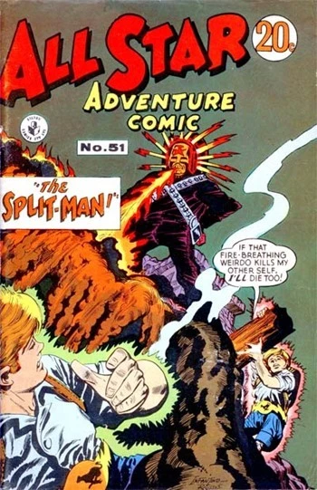 Cover of The Split-Man