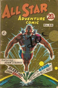 Cover of Rann ; Adam Strange