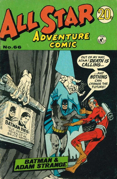 Cover of Batman & Adam Strange