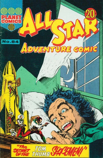 Cover of The Secret of the Tom Thumb Spacemen!