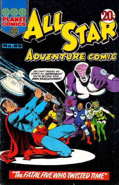 Cover of The Fatal Five Who Twisted Time