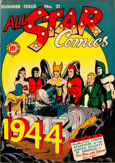 Cover of All-Star Comics