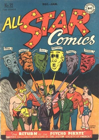 Cover of All-Star Comics