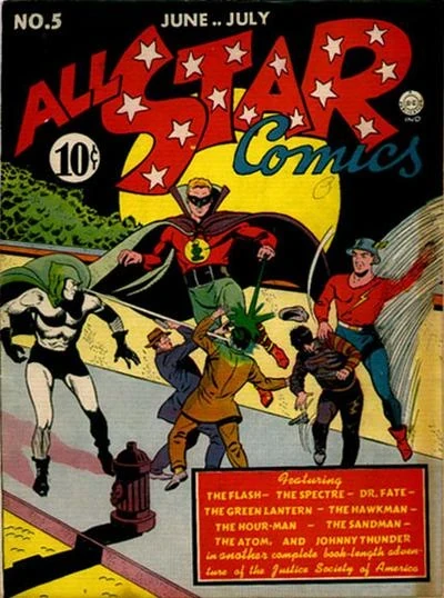 Cover of All-Star Comics