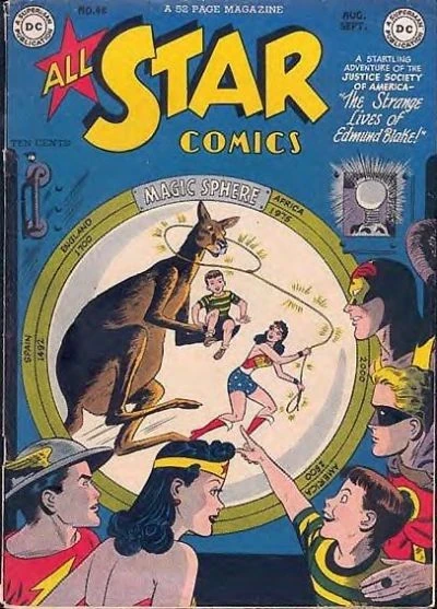 Cover of All-Star Comics