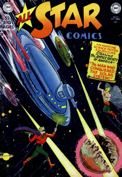 Cover of All-Star Comics