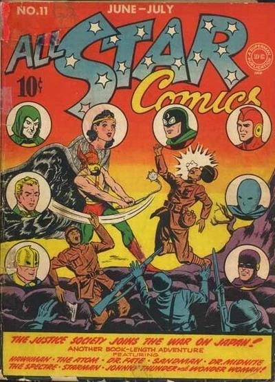 Cover of All-Star Comics