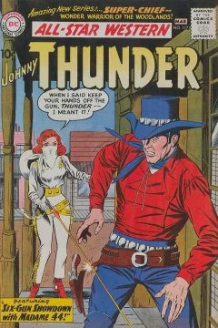 "Six-Gun Showdown with Madame .44!"