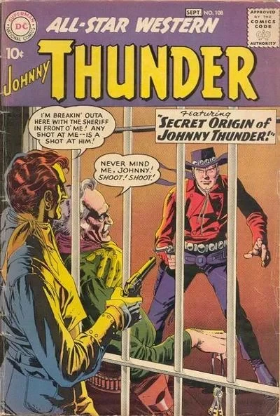 Cover of Johnny Thunder: "The Origin of Johnny Thunder"
