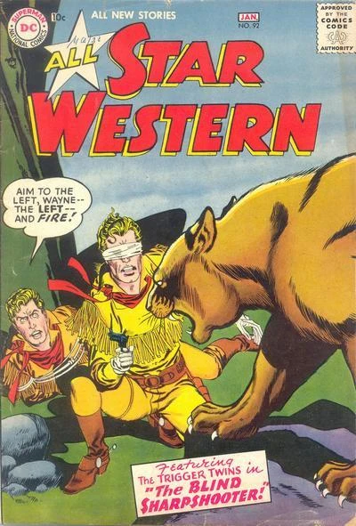 Cover of "The Blind Sharpshooter!"
