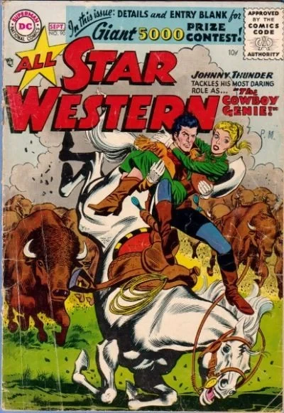 Cover of "The Cowboy Genie!"