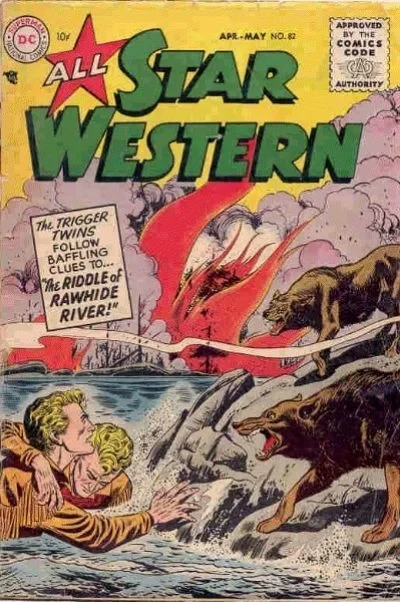 Cover of "The Riddle of Rawhide River!"