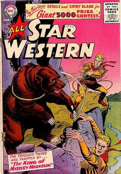 Cover of The Trigger Twins: The King of Mystery Mountain
